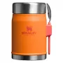 STANLEY The Legendary Food Jar + Spork 0,4L oranžinis termosas