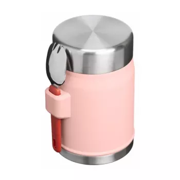 STANLEY The Legendary Food Jar + Spork 0,4L Peach Pink