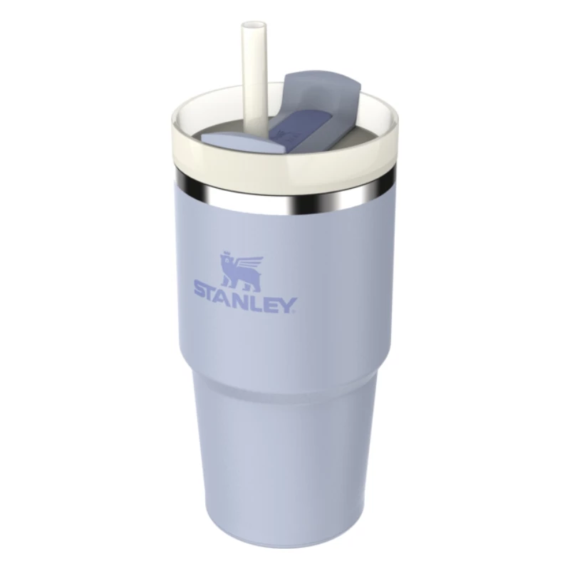 STANLEY The Quencher H2.O FlowState gertuvė 0,59L šviesiai mėlyna su šiaudeliu