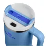 STANLEY The Quencher H2.O FlowState gertuvė 1,18L šviesiai mėlyna su šiaudeliu