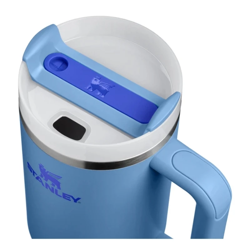 STANLEY The Quencher H2.O FlowState gertuvė 1,18L šviesiai mėlyna su šiaudeliu