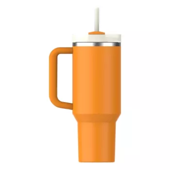 STANLEY The Quencher H2.O FlowState termosas 1,18L oranžinis su šiaudeliu