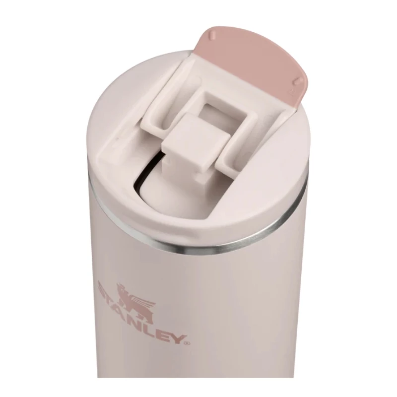 STANLEY The Transit Fliptop Mug 0.47L šviesiai rožinė