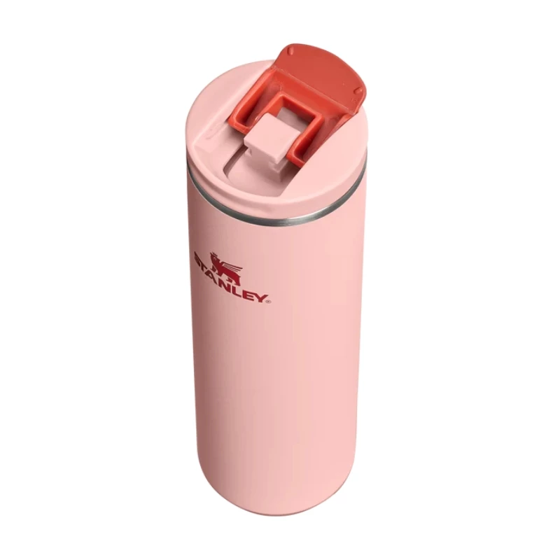 STANLEY The Transit Fliptop Mug 0,47L rausvas