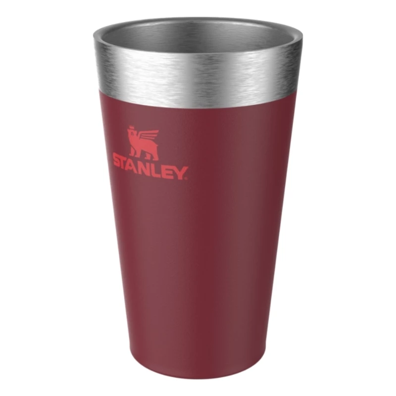 STANLEY Thermoglass The Stacking Tumbler 0,47L tamsiai raudona