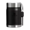 STANLEY Thermos Food The Legendary Food Jar + Spork 0,4L juodas 2.0