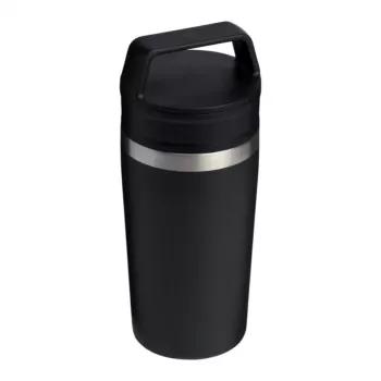 STANLEY Thermos puodelis The Café-To-Go Travel Mug 0,47L juodas 2.0
