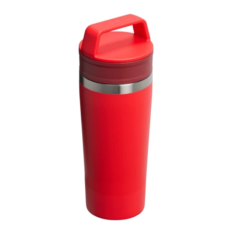 STANLEY termosas The Café-To-Go Travel Mug 0,47L tamsiai raudonas