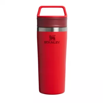 STANLEY termosas The Café-To-Go Travel Mug 0,47L tamsiai raudonas