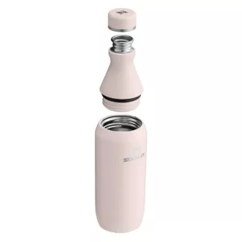 STANLEY Thermos „The All Day Slim Bottle“ 0,35 L blizgus šviesiai rožinis termosas