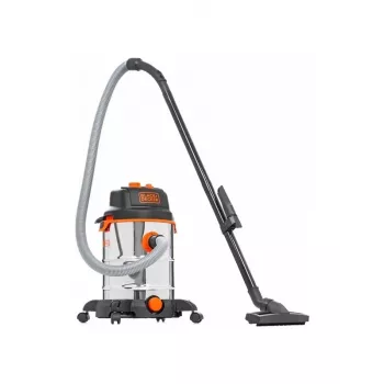 STANLEY šlapio ir sauso valymo siurblys 1600W 230V 30L nerūdijančio plieno bakas