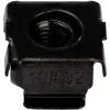 StarTech.com 10-32 Cage Nuts for Server Racks – 50 vnt., juodi, TAA atitinka | ITwork.lt