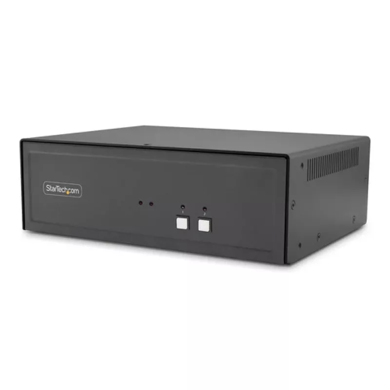 StarTech.com CK4-HP202C 2 prievadų dviejų monitorių saugus KVM perjungiklis, HDMI/DisplayPort, 4K 60Hz, NIAP 4.0