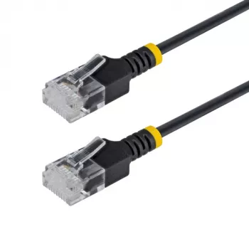 StarTech.com 30cm Ultra Slim Cat6a UTP Patch Cable - RJ-45 Male to RJ-45 Male - Blue