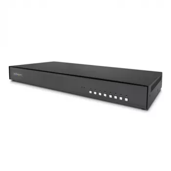 StarTech.com 8 prievadų Secure KVM jungiklis su 4K DisplayPort, TAA atitikimu, NIAP PP4.0, dvigubu monitoriumi