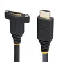 StarTech.com High Speed HDMI Extension Cable with Ethernet - HDMI Male to HDMI Female - 2 m - Black - Panel Mount, 1440p (UWQHD)