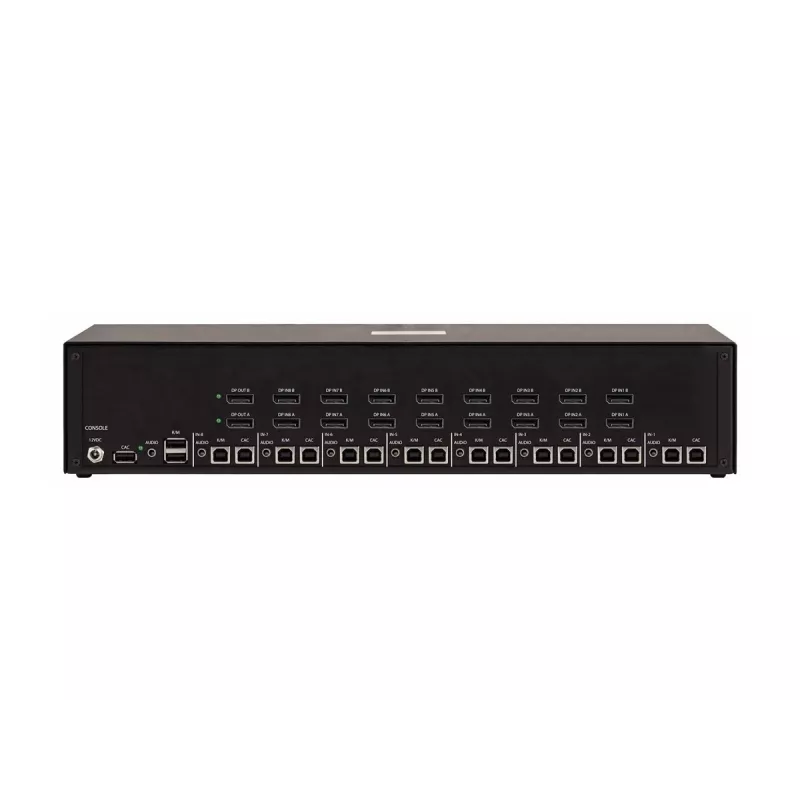 StarTech.com Secure 8-Port KVM Switch - 8 x KVM - montuojamas į stovą