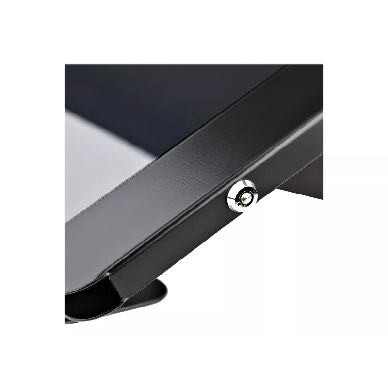 StarTech.com Secure Tablet Stand – Apsauginis Universalus Planšetės Laikiklis Tabletėms iki 10,5 colio, Su Užrakinama K-Slot, VESA Laikikliu, Sieniniu Laikikliu – Apsauginis POS Planšetės Stovas (SECTBLTPOS2)