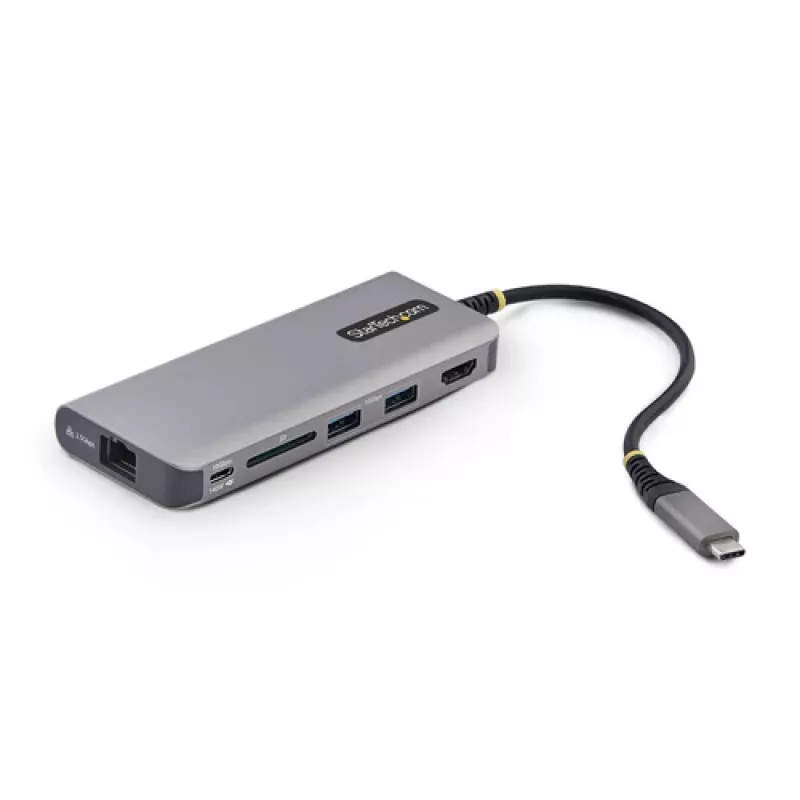 StarTech.com USB-C Multiport Hub su 2x DisplayPort, HDMI, 100W PD, 180W bendra galia