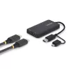 StarTech.com 107B-USB-HDMI-2 USB 3.0 adapteris su dviem HDMI išėjimais, USB-A/USB-C, 1x 4K30 + 1x 1080p