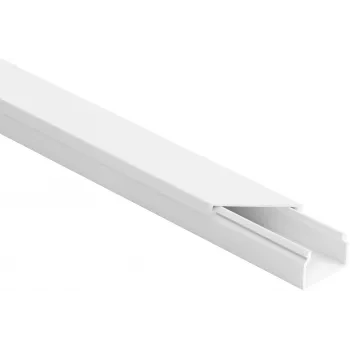 STASIŃSKI LS 25x18 baltas elektros instaliacijos kanalų rinkinys 2m (10 vnt.)