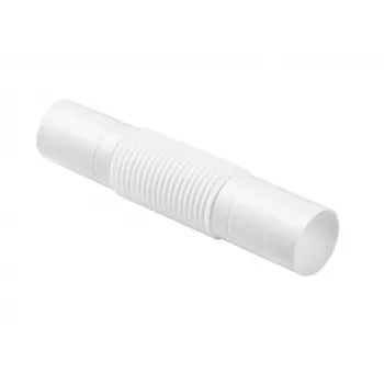 STASIŃSKI ZCL-32 tiesus movas lanksčiam vamzdžiui, 32 mm, baltas