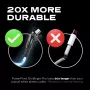 STATIK PowerPivot Pro Glowing LED Cable USB-C į USB-C 1m Juoda