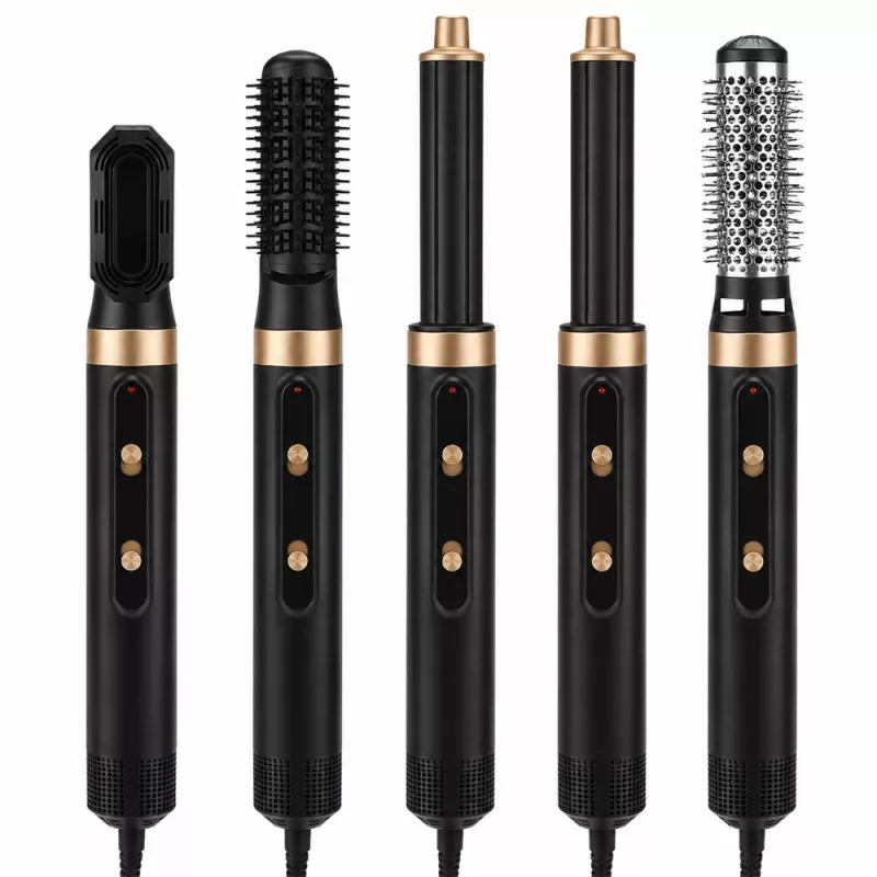 StayBeauty by Extralink M-17934 5-in-1 karšto oro plaukų formuoklis su jonine technologija, 1000W, 5 priedai, reguliuojama šiluma ir greitis