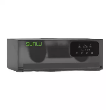 Sunlu Filament Dryer, skirta AMS Bambu Lab – 4 ritės džiovinimo stotelė su 360° karšto oro cirkuliacija, realaus laiko drėgmės indikatoriumi, PTC šildytuvu, reguliuojama 35–70 °C temperatūra ir laikmačiu, ABS korpusas, 320 W