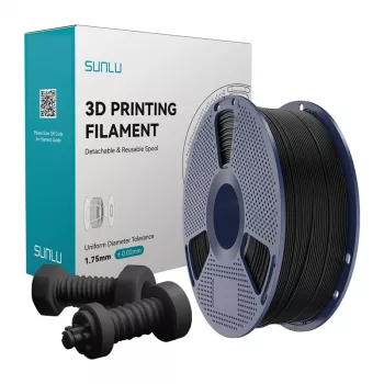 Sunlu High-Speed ABS Filament (Juoda) 1.75mm 1kg