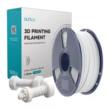 Sunlu High-Speed ABS Filament (Baltas) 1,75 mm 1 kg (ABS H-S W)
