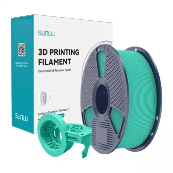 SUNLU PETG High-Speed Matte Filamentas 1.75mm 1kg Mėtų Žalias