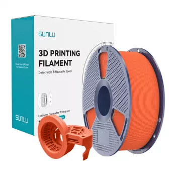 SUNLU PETG High-Speed Matte Filamentas 1.75mm 1kg Orange