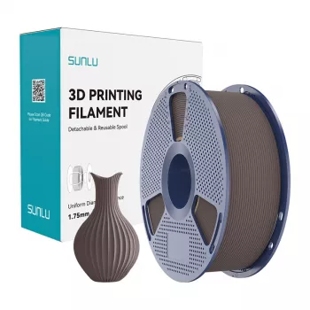 SUNLU PLA Classic Chocolate 3D spausdinimo filamentas 1.75mm 1kg