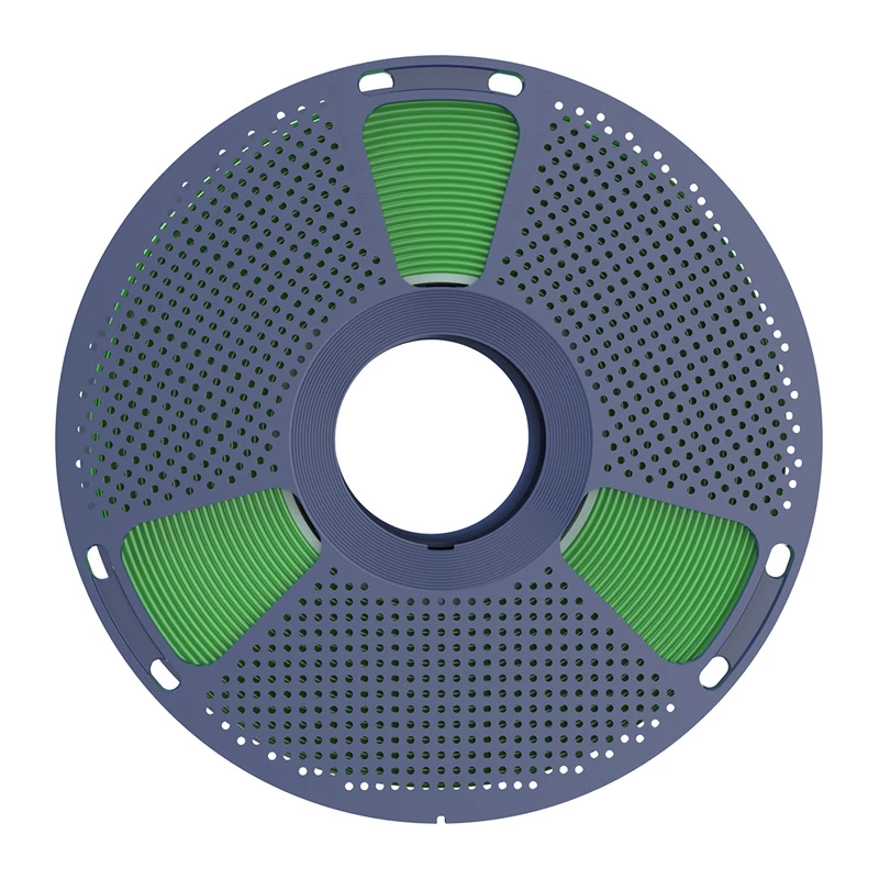SUNLU PLA+ High-Speed 3D spausdinimo filamentas, žalia, 1,75 mm, 1 kg