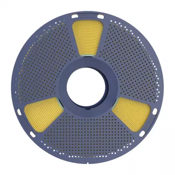 SUNLU PLA+ High-Speed 3D spausdinimo filamentas, geltonas, 1.75mm, 1kg