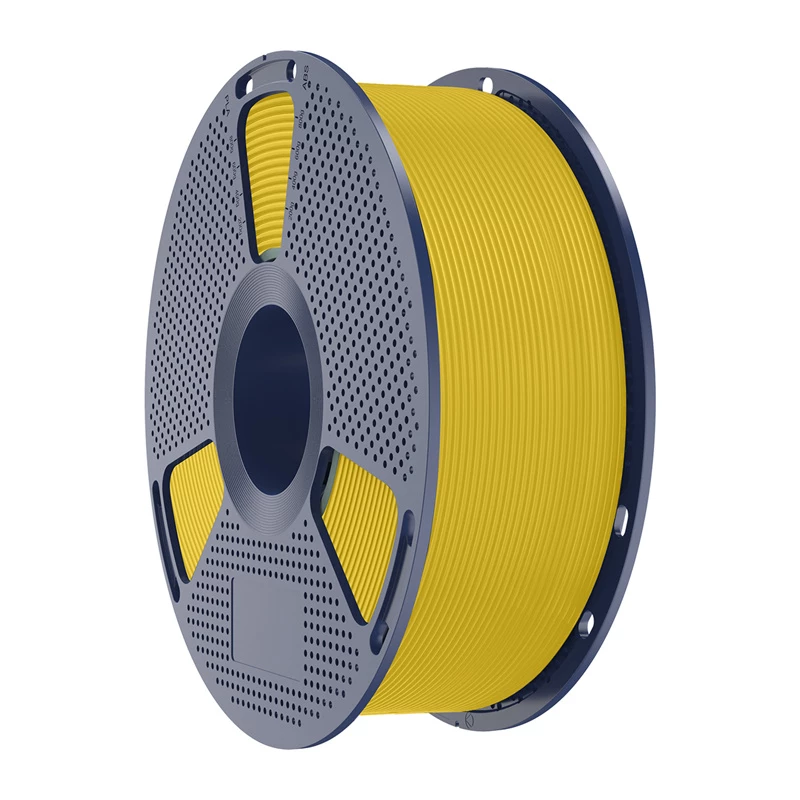 SUNLU PLA+ High-Speed 3D spausdinimo filamentas, geltonas, 1.75mm, 1kg
