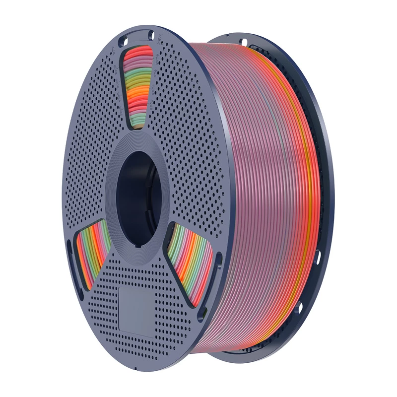 SUNLU PLA R 01 Rainbow PLA filamentas 1.75mm 1kg 3D spausdintuvui