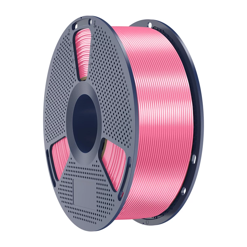 Sunlu PLA+ Silk Filament 1.75mm Pink 1kg – blizgantis šilko efektas FDM 3D spausdintuvams