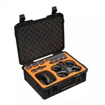 SUNNYLIFE AQX-14 Super Hard Case, skirtas DJI Avata 2 – vandeniui atsparus IP67 dėklas su individualiai pritaikytomis putomis