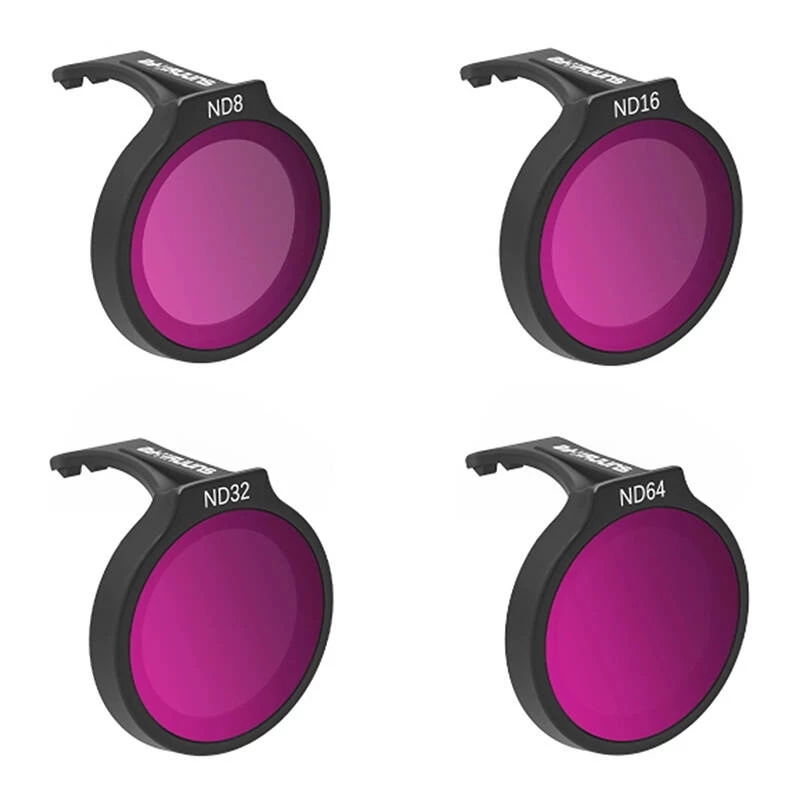 SUNNYLIFE Set of Four Filters for DJI Neo ND8+ND16+ND32+ND64