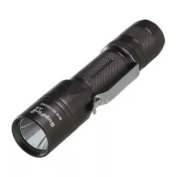 SUPERFIRE A6 žibintuvėlis - 1200 liumenų P50 LED, 280 m spindulys, USB įkraunamas, su priartinimu, IP44