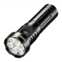 Superfire L24 USB-C įkraunamas LED prožektorius, 2500 liumenų, 500 m šviesos spindulys, IP44, juodas