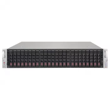 Supermicro SC216 BE1C-R609JBOD 2U 24x2.5 inch Hot-Swap SAS3 JBOD Enclosure su 2x600W pertekliniais maitinimo šaltiniais