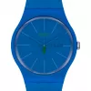 Swatch New Gent SO29N700 Vyrų Mėlynas Biokeraminis Laikrodis 41mm