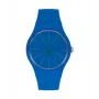 Swatch New Gent SO29N700 Vyrų Mėlynas Biokeraminis Laikrodis 41mm