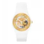 Swatch SUOZ148 Moteriškas Laikrodis 41mm Mėlynas Silikonas