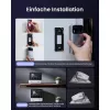 Switchbot SWB VDB-M-SW - WiFi vaizdo skambutis su 4,3 inch spalvotu ekranu (balta/sidabrinė)