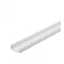 Synergy 21 LED U profilio difuzoriaus dangtelis Opal, skirtas ALU068-R, ALU069-R, ALU070-R, 2000mm, plastikinis, užsmaunamas