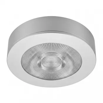 SYNERGY21 LED lubinis įleidžiamas prožektorius Helios sidabrinis apvalus paviršinis rėmelis (S21-LED-ME009)